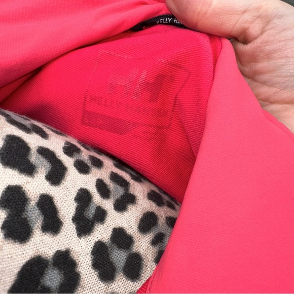 Helly Hansen Bright Coral Rain Jacket Women’s Small - Picture 7 of 9